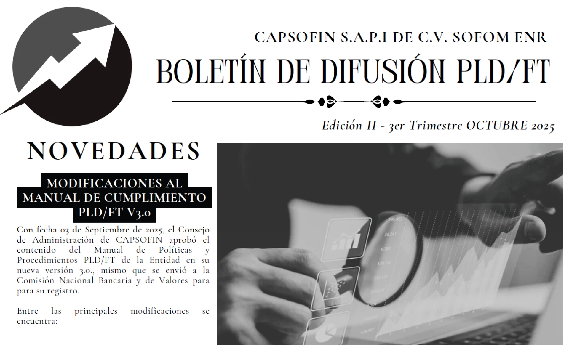 Boletín de Difusión PLD/FT 3er Trimestre 2025 -OCTUBRE-